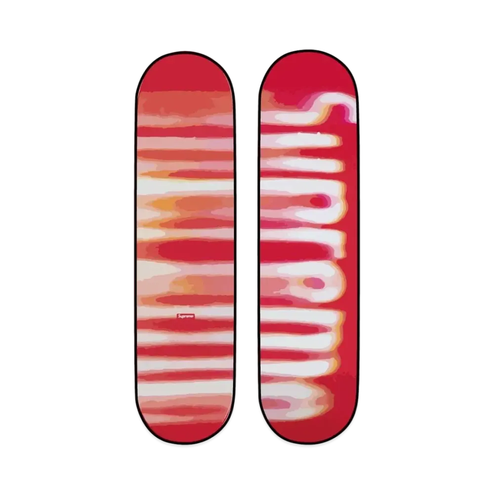 Supreme Blurred Logo Skateboard 