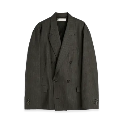OUR LEGACY Halt Blazer "Phase Stripe Motion Woolcot"
