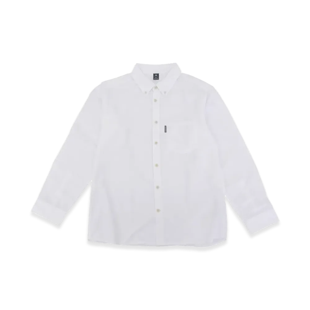 mont-bell WIC. Dry-Touch Long Sleeve Shirt "White"