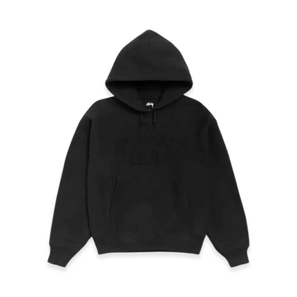 Stussy Gear Applique Hoodie "Black"