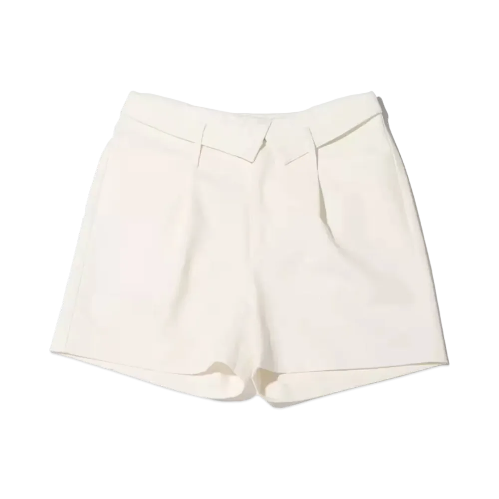 atmos pink Waist Design Shorts "White"