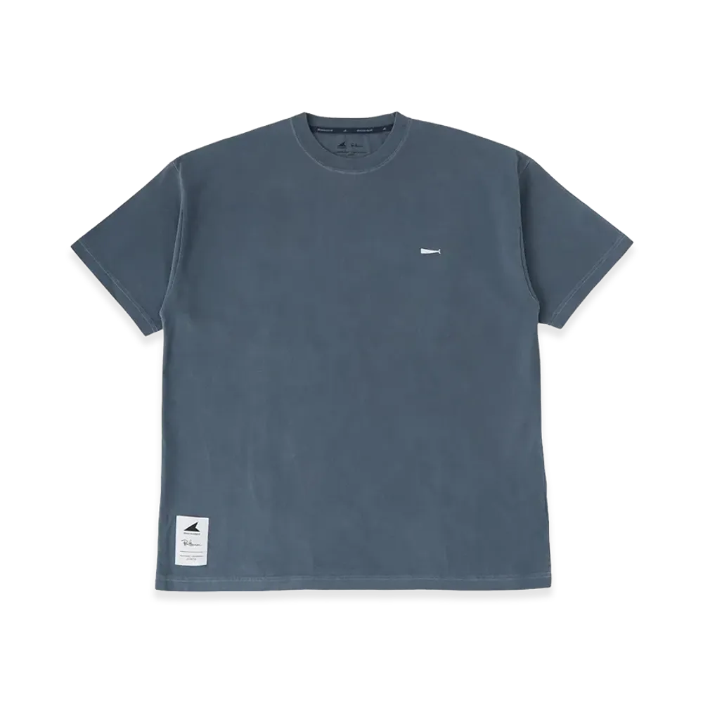 Ron Herman x DESCENDANT Pigment Dyed Cachorro Tee "Navy"