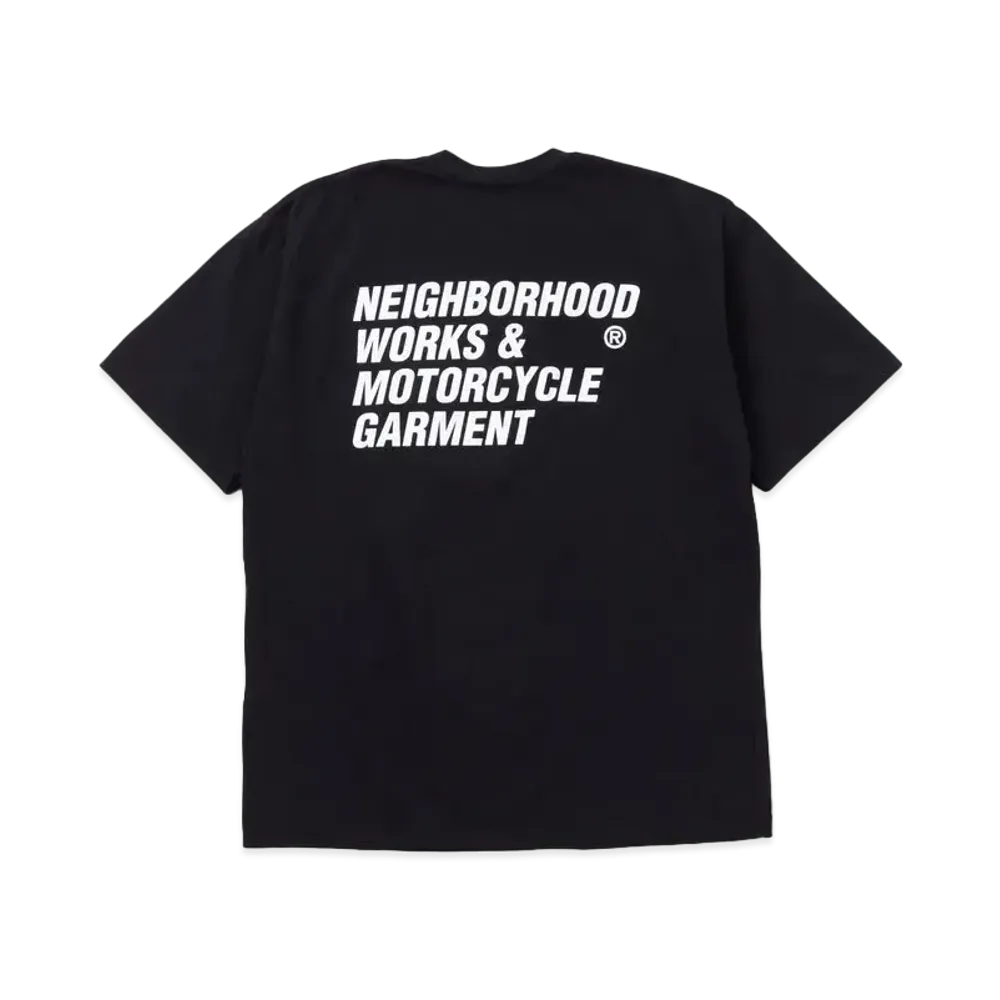 NEIGHBORHOOD NH . Tee SS-12 "Black"