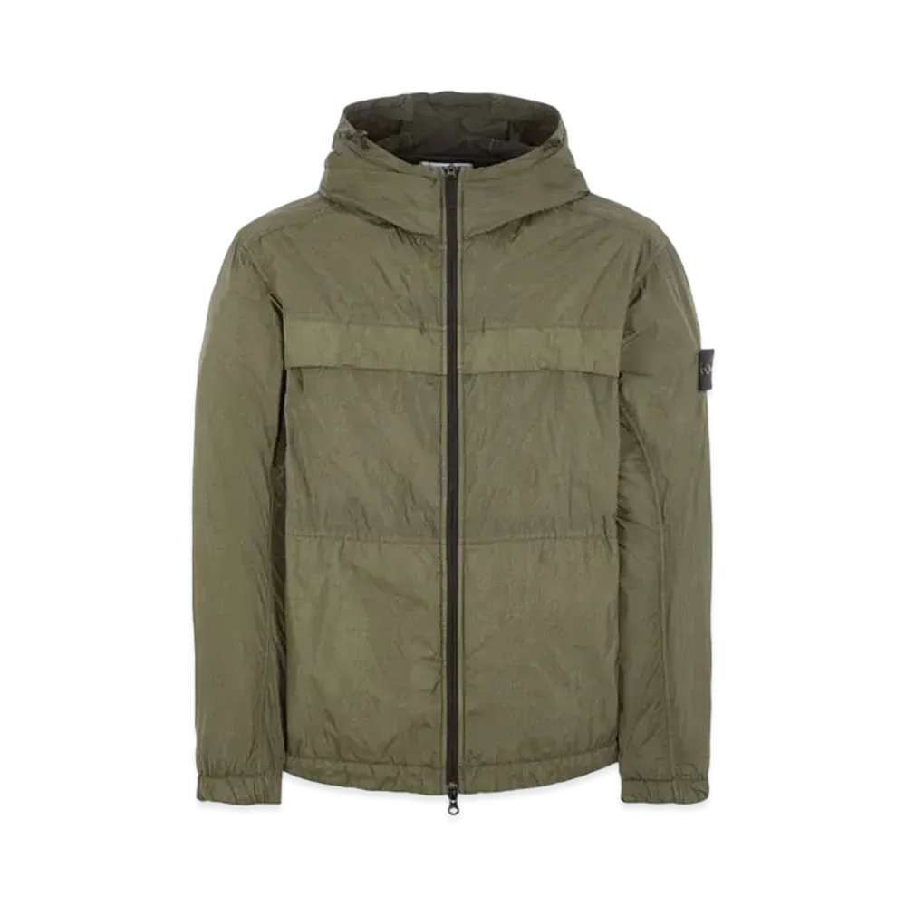 Stone Island 40922 Garment Dyed Crinkle Reps r-NY "Musk Green"