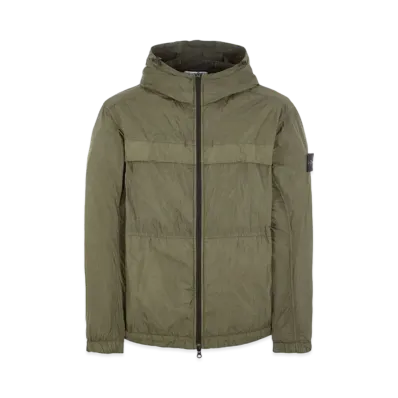 Stone Island 40922 Garment Dyed Crinkle Reps r-NY "Musk Green"