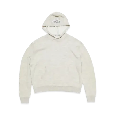 Acne Studios Cashmere Hoodie "Light Grey Melange"