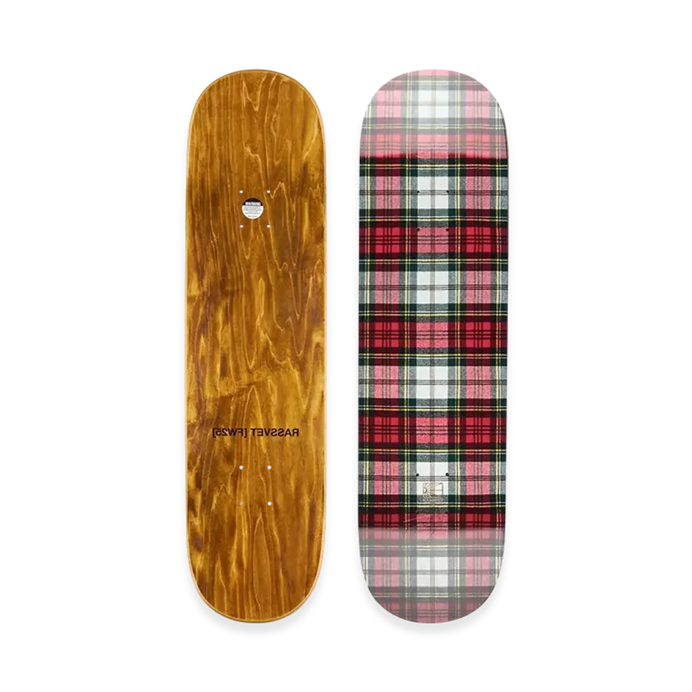 RASSVET Plaid Collection Team Deck - 8.375 "Multi"