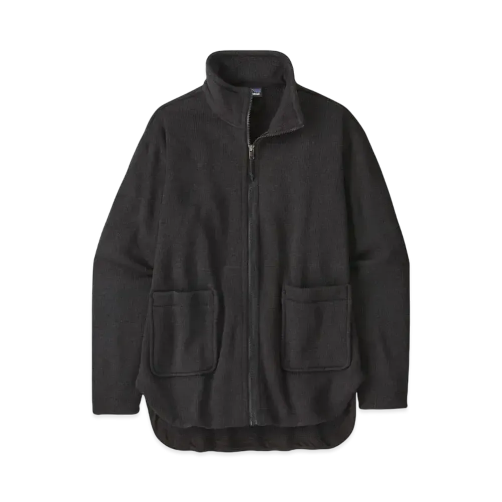 Patagonia Women's Better Sweater Oversized Coat "Black"