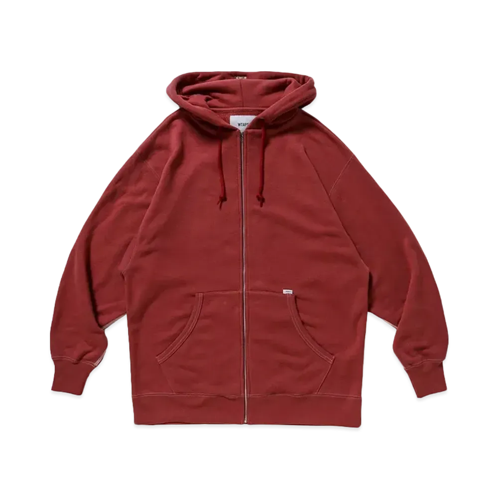 WTAPS Blank / Zip Hooded / Cotton "Red"