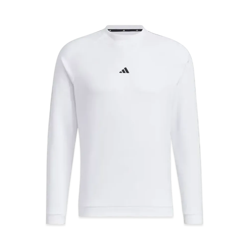 adidas Thermal Crewneck Pullover Long Sleeve Fleece "White"