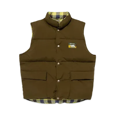 HUMAN MADE Reversible Down Vest "Olive Drab"
