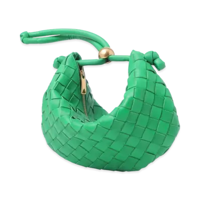 Bottega Veneta Small Turn Pouch "Parakeet"