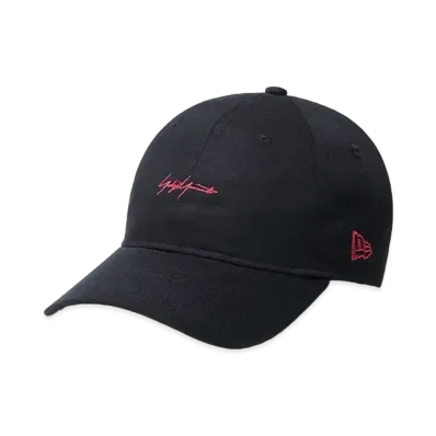 Yohji Yamamoto Pour Homme NEW ERA METALLIC RED SIGNATURE 9THIRTY "Black"