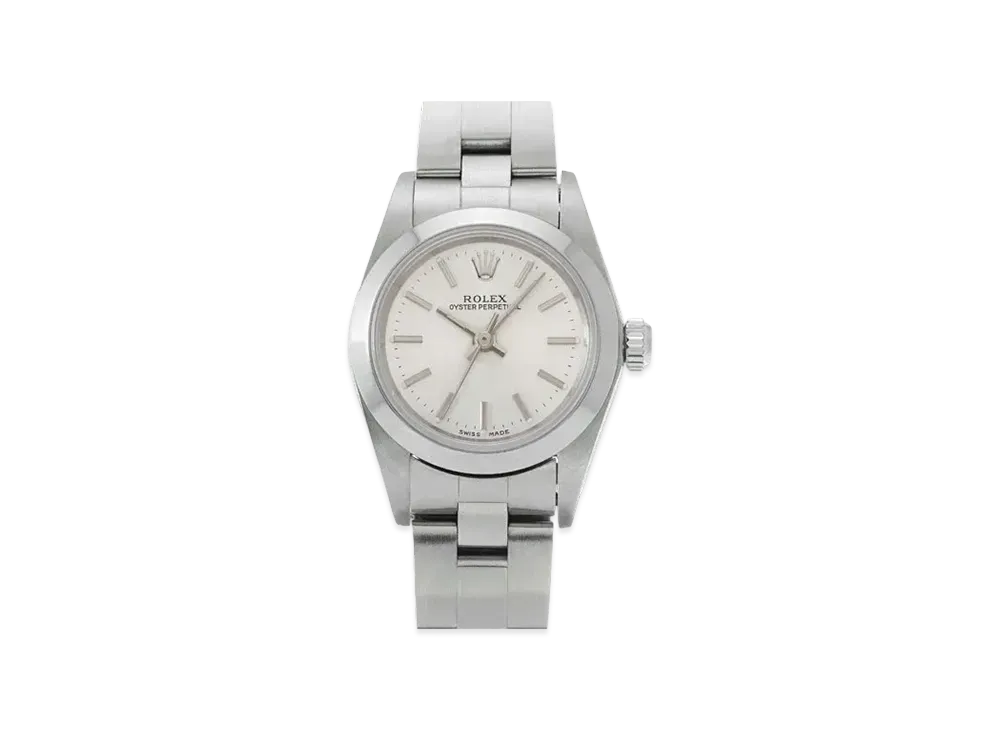 ROLEX Oyster Perpetual "Silver/Stainless Steel"