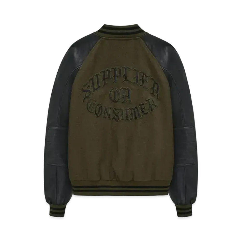 SUPPLIER Battle Varsity Jacket "Khaki"