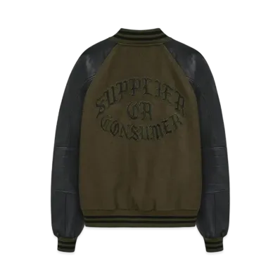 SUPPLIER Battle Varsity Jacket "Khaki"