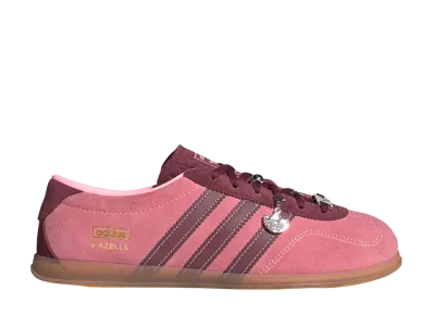 Moussy × adidas Women's Gazelle Lo Pro "Pink Spark/Shadow Red"