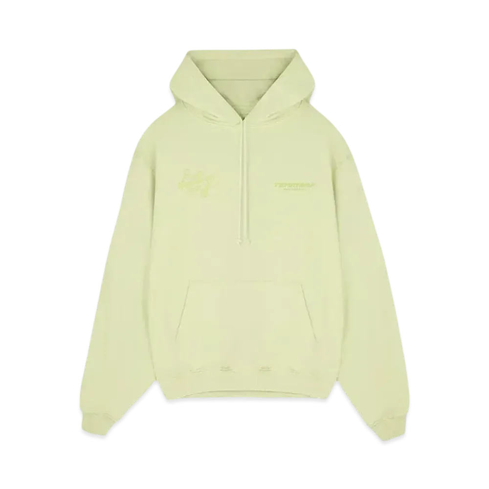 REPRESENT 247 Future Terrains Oversized Hoodie "Shadow Lime"