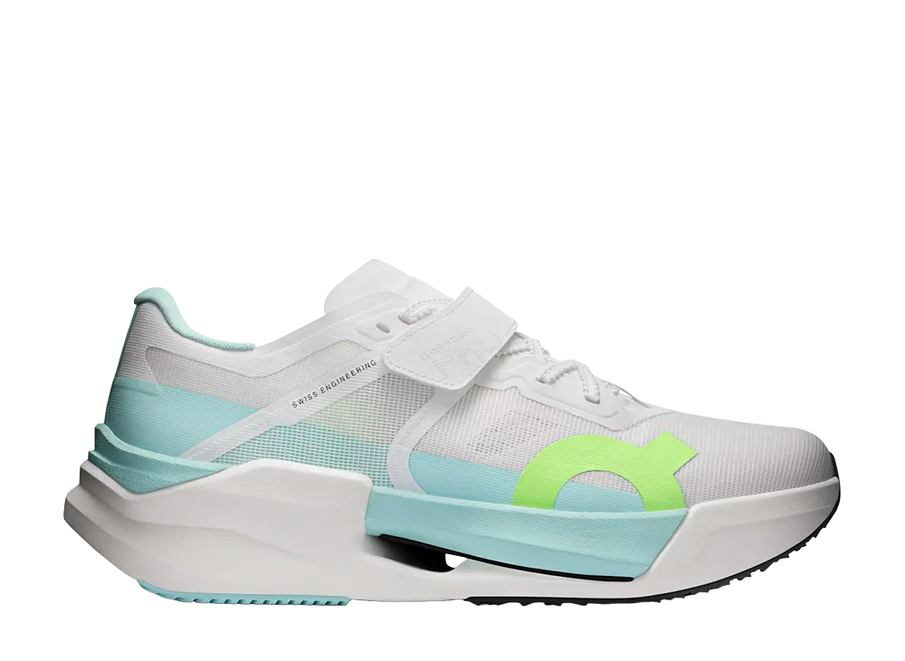 On Cloud X Tempo Pro "White/Celeste"
