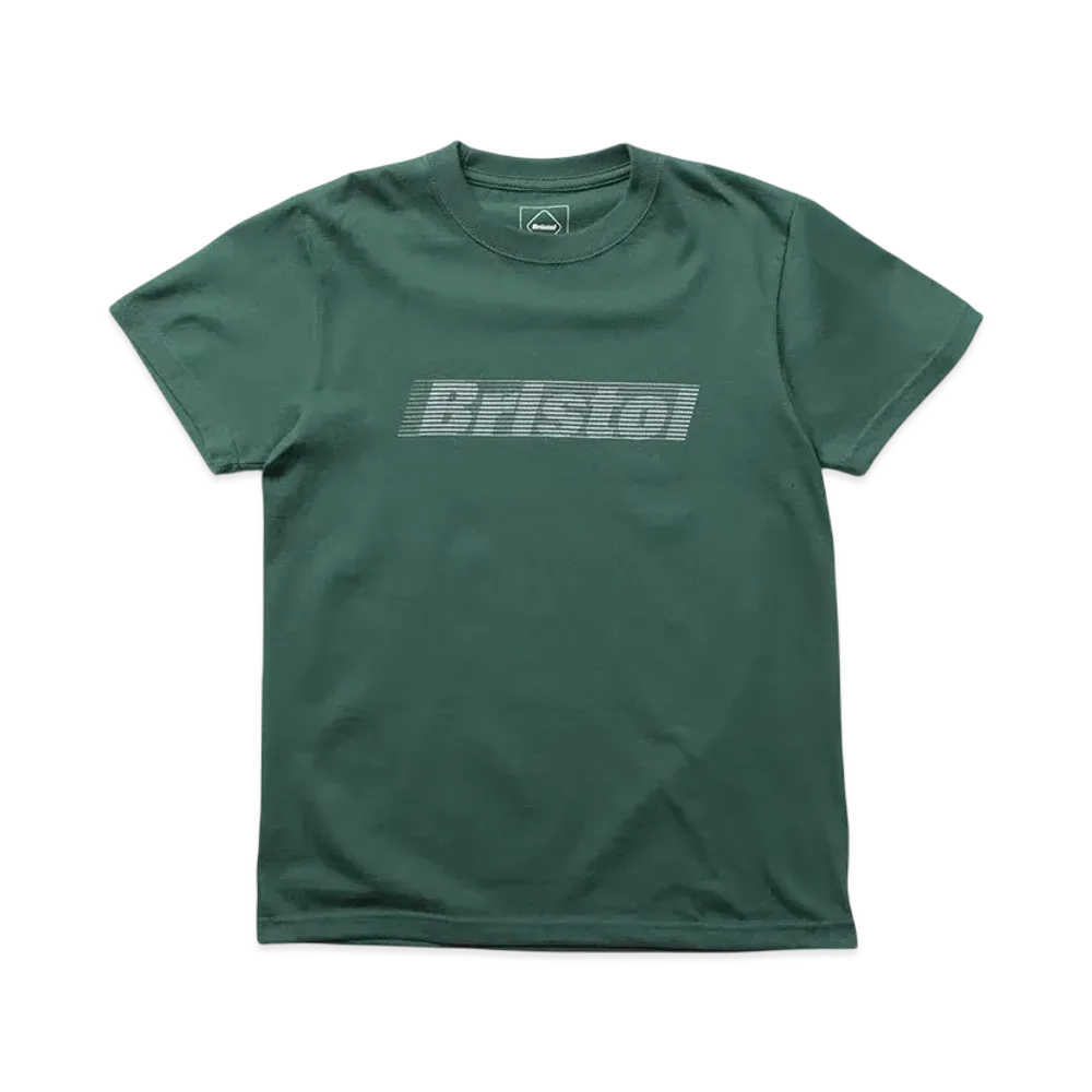 F.C.Real Bristol for Kids Effect Line Logo S/S Tee "Green"