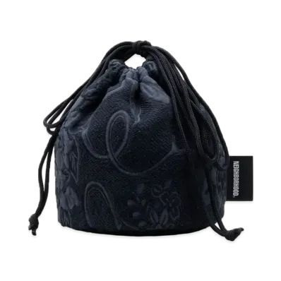 NEIGHBORHOOD JQ Drawstring Bag "Black"