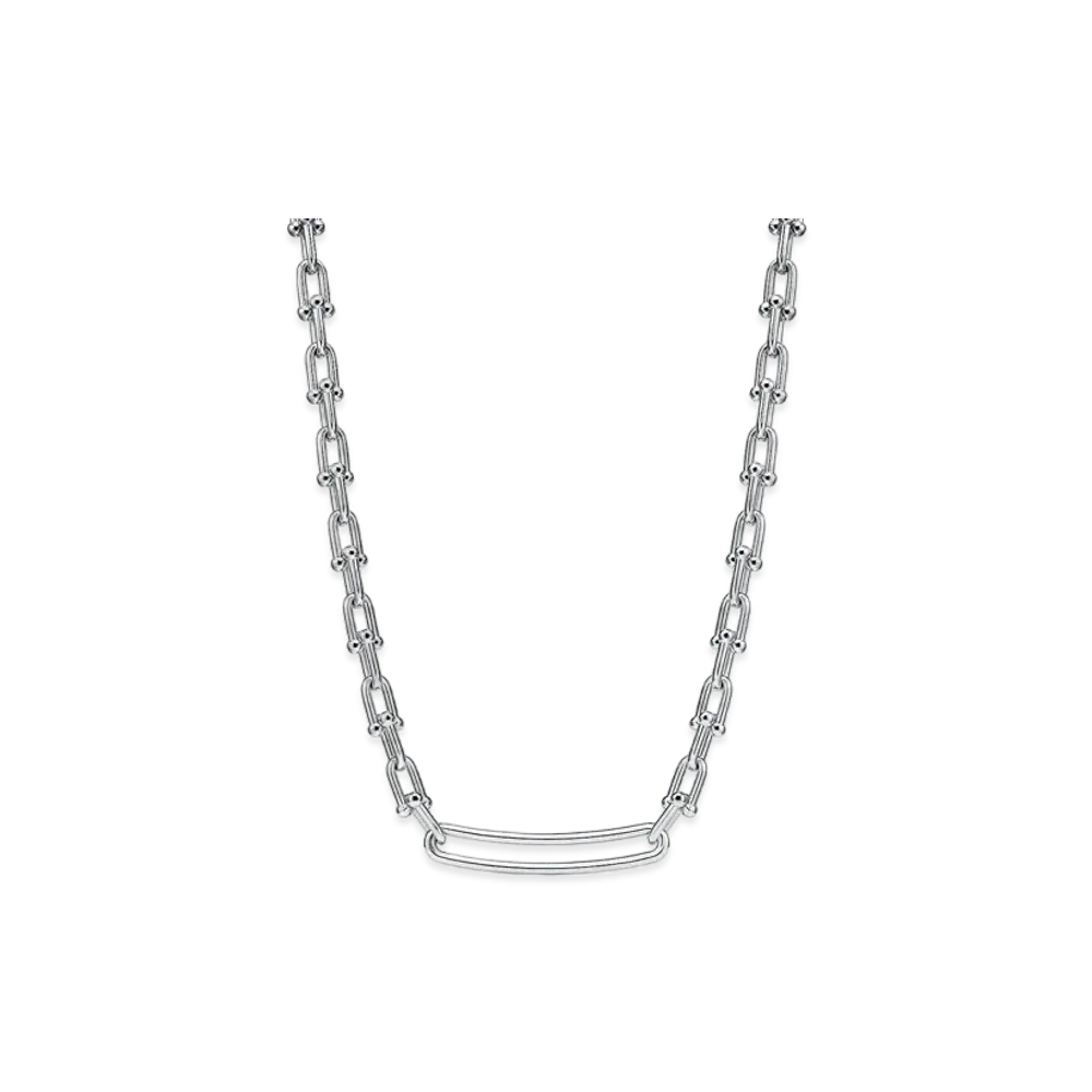 Tiffany & Co. Tiffany HardWear Elongated Link Necklace "Silver"