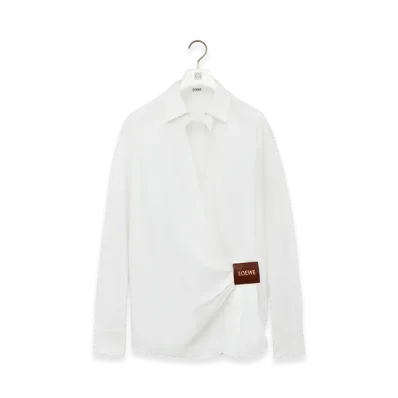 LOEWE Draped Shirt "White"