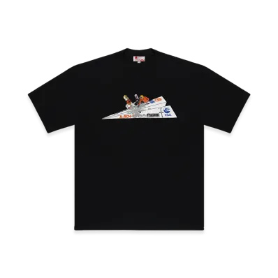 Travis Scott Cactus Jack x Virgil Abloh Archive x Architecture Paper Plane Tee "Black"