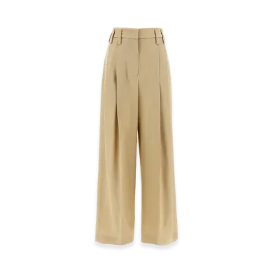 Jil Sander Women's '100 Aw 36' Pants "Animal Print"
