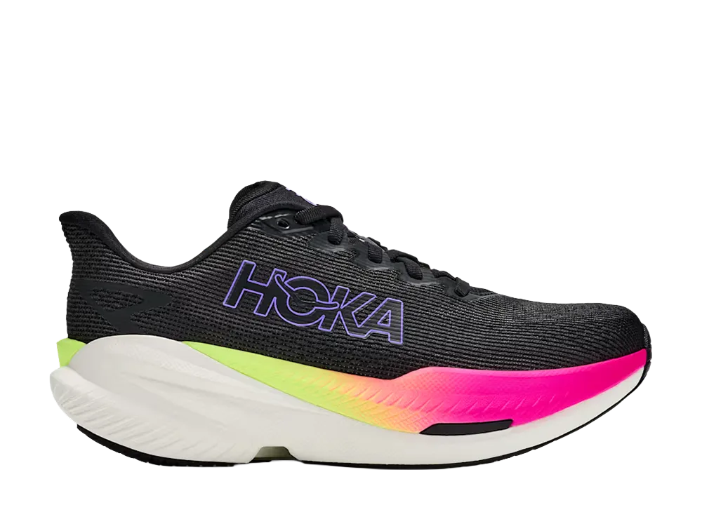 Hoka Women's Mach X 3 "Black/Neon Nebula"