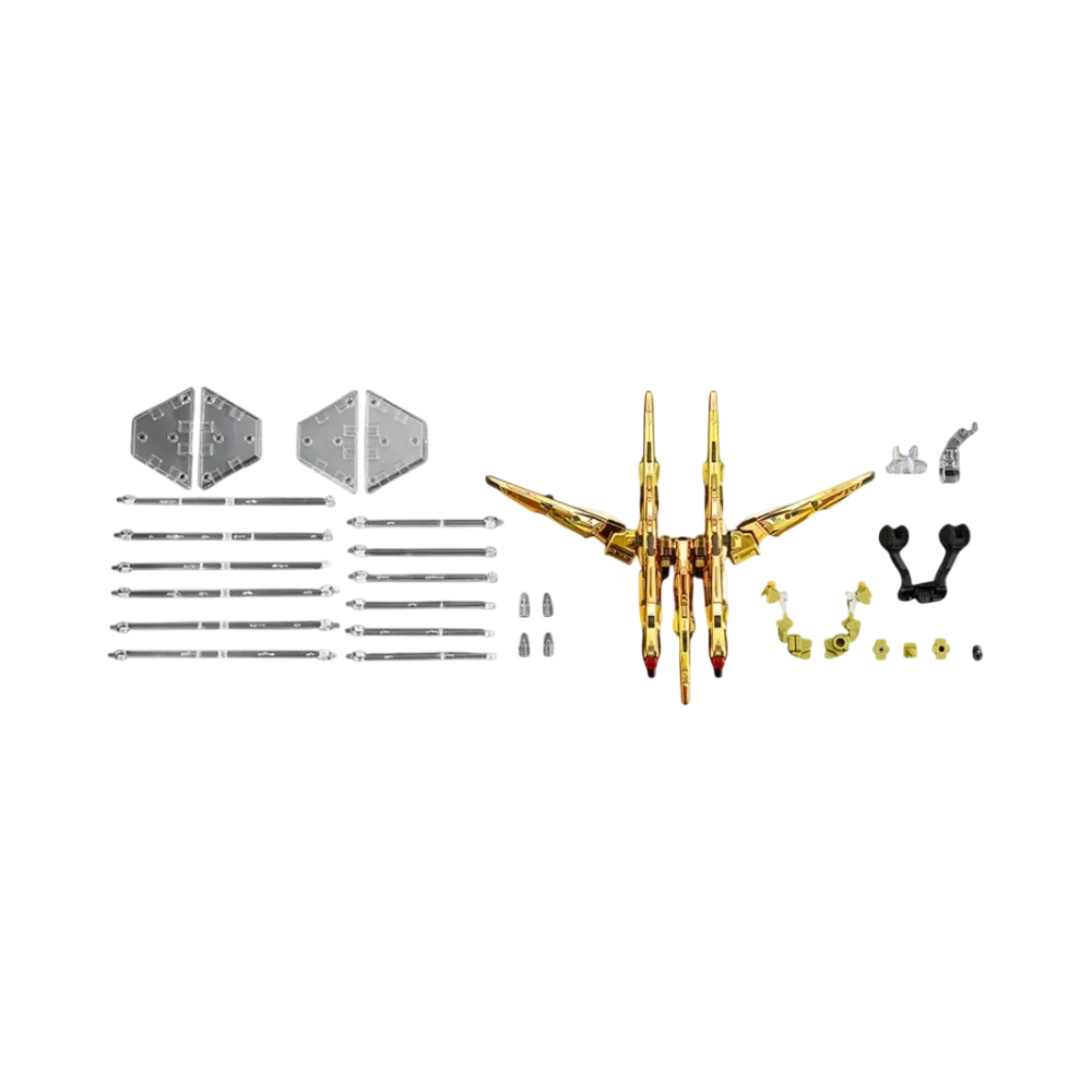 BANDAI "REAL GRADE" -MOBILE SUIT GUNDAM SEED FREEDOM- RG 1/144 Shiranui Pack for Akatsuki Gundam & Connection Parts for HG Zeus Silhouette