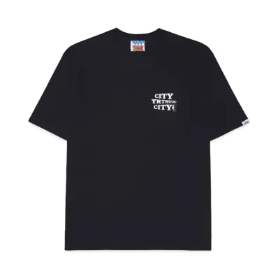 CITY COUNTRY CITY COTTON T-SHIRT 1200 "BLACK"