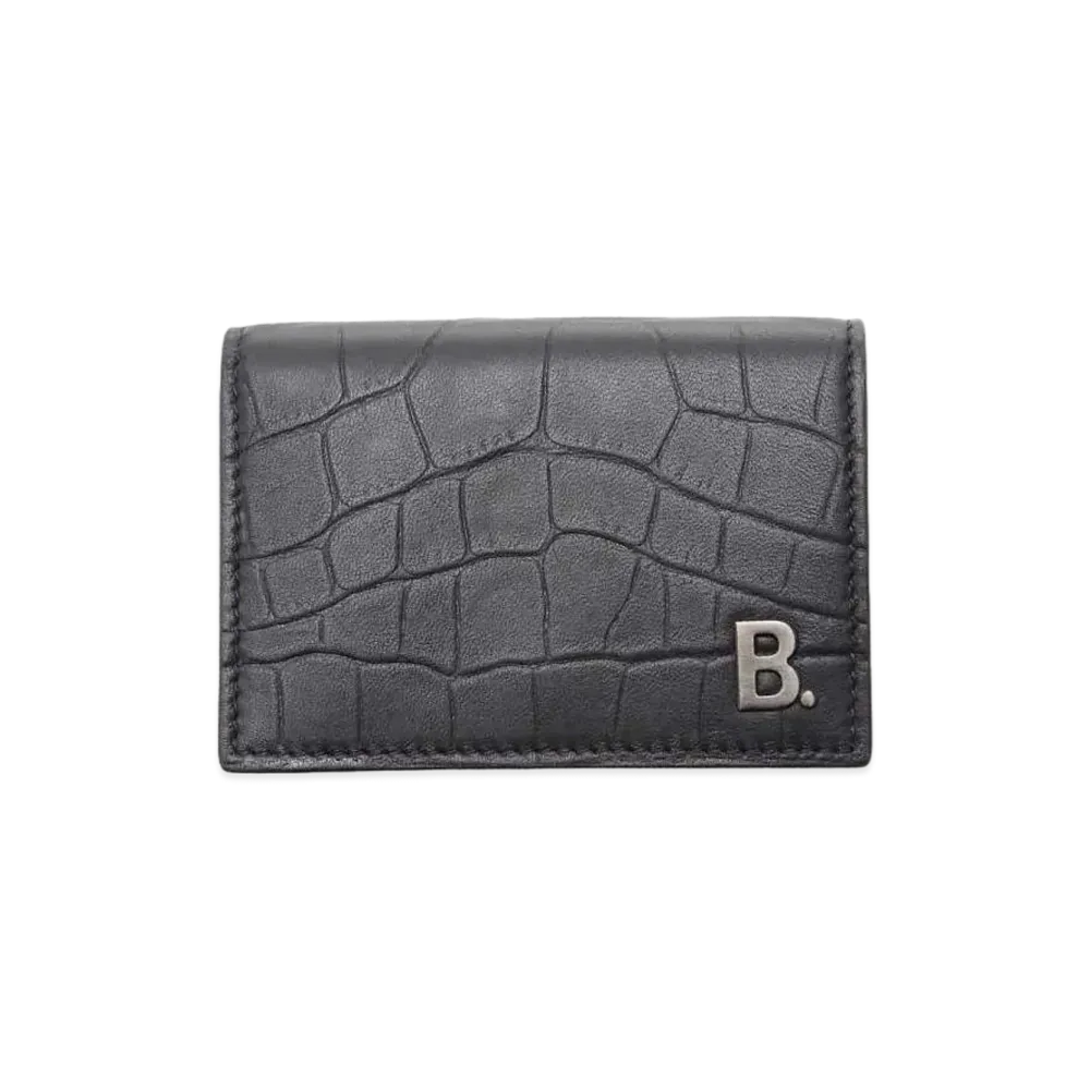 BALENCIAGA Cash Mini Wallet "Black"