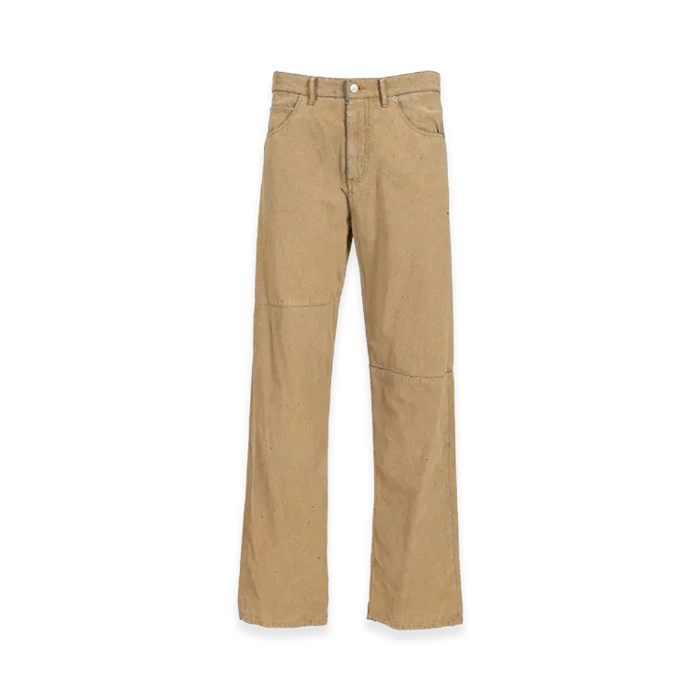 MM6 Maison Margiela Straight-Leg Jeans "Beige"