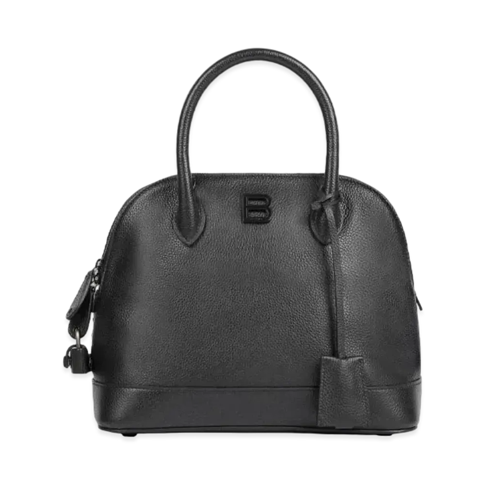 BALENCIAGA Women's Ville Supple Small Top Handle Bag "Black"
