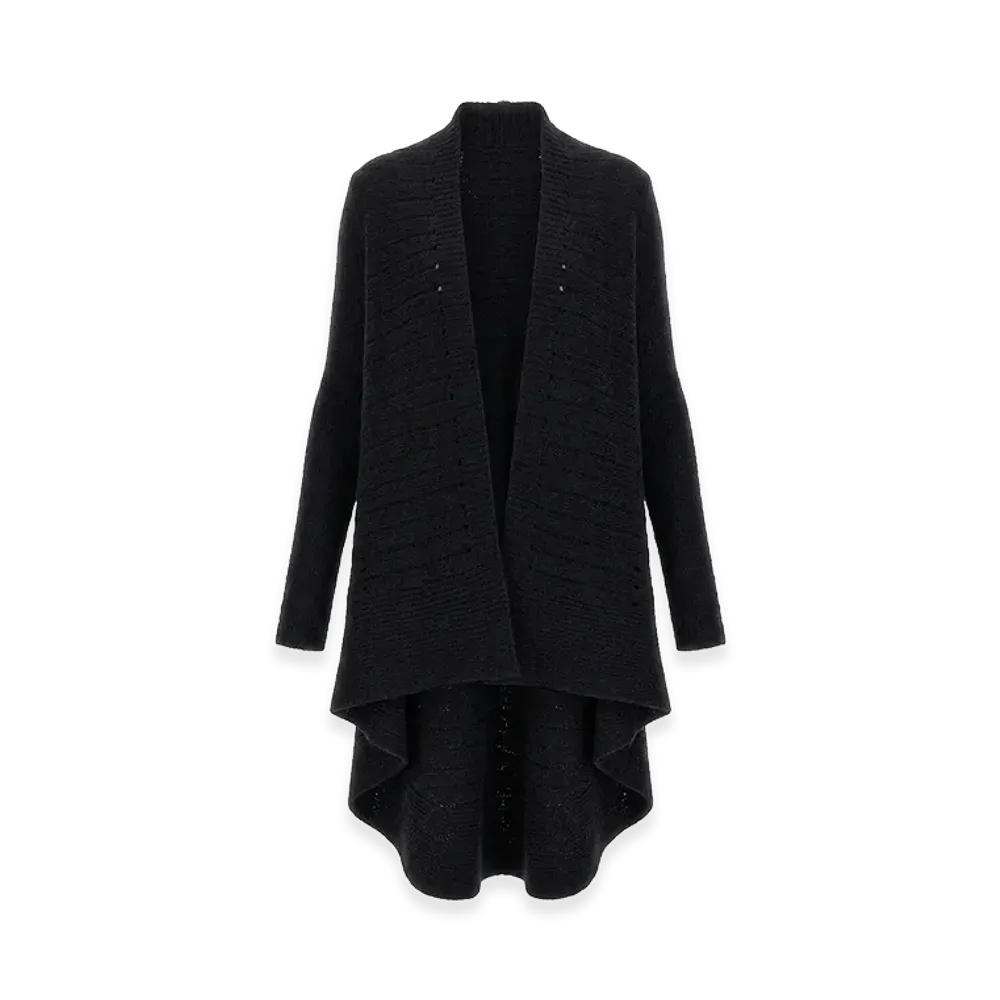 Rick Owens Women's Knitted Cardigan "Black"