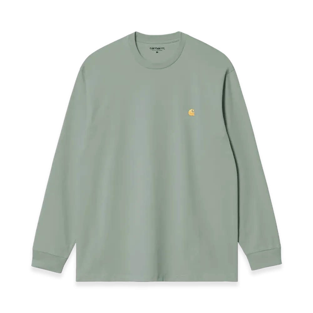 Carhartt WIP L/S Chase T-Shirt "Frosted Green Gold"
