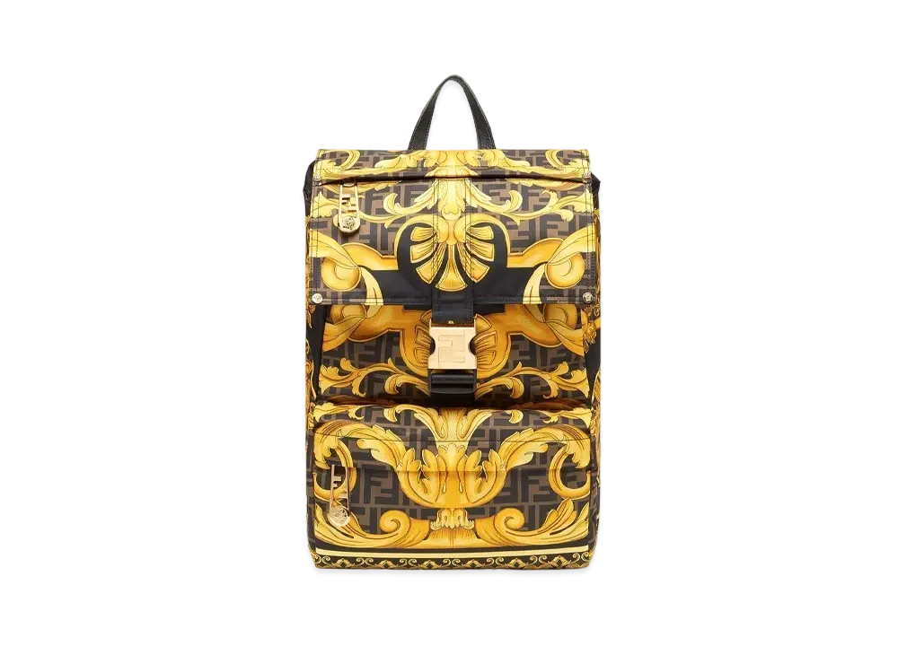FENDI x Versace Fendace FF Print Nylon Backpack "Multicolor"