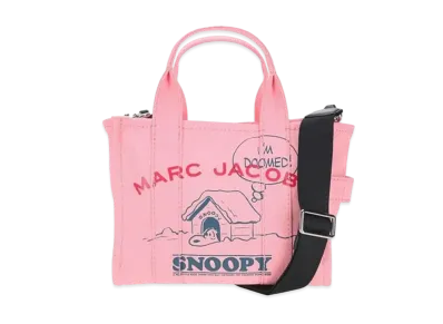 Marc Jacobs Peanuts X Marc Jacobs The Snoopy Mini Tote Bag "Pink"