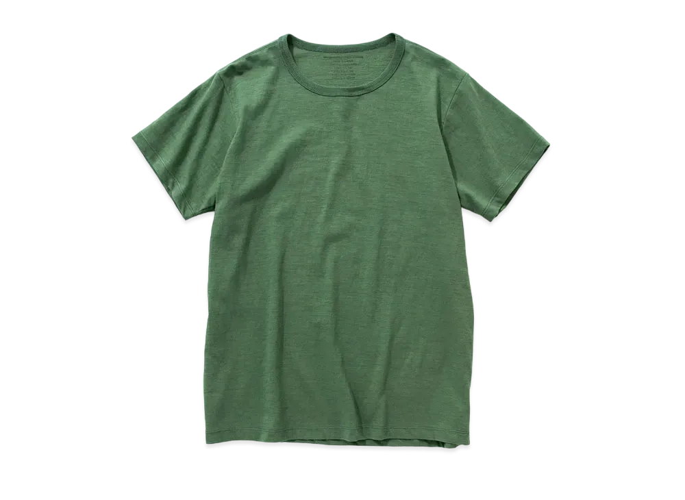 THE REAL McCOY'S UNDERSHIRTS, COTTON, SUMMER "Green"