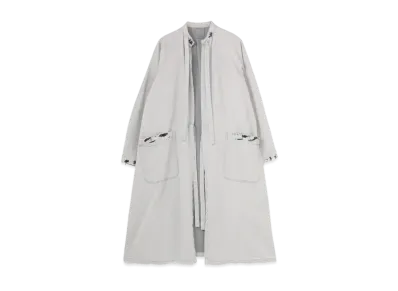 Yohji Yamamoto Y's 8oz DENIM BIO WASH SURGICAL GOWN "Gray"