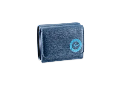 FRAGMENT x BVLGARI Trifold Wallet "Blue"