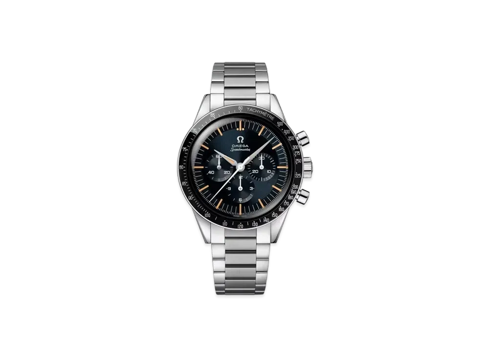 OMEGA Speedmaster First OMEGA in Space Anniversary Series 39.7MM "Stainless Steel/Blue/Gray" 310.30.40.50.06.001
