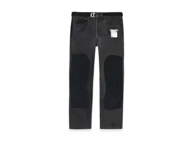 LEVI'S x SATISFY Re‐Possessed 501 Climb Jeans "Aged Black"