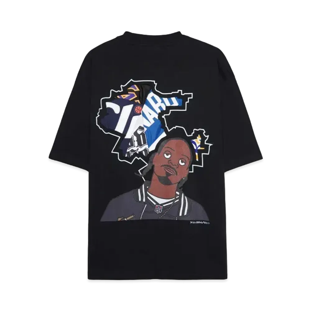 RISA x CIVIATELIER LOS ANGELES DOGGY TEE -004/010- "BLACK"