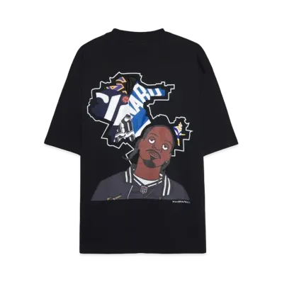 RISA x CIVIATELIER LOS ANGELES DOGGY TEE -004/010- "BLACK"