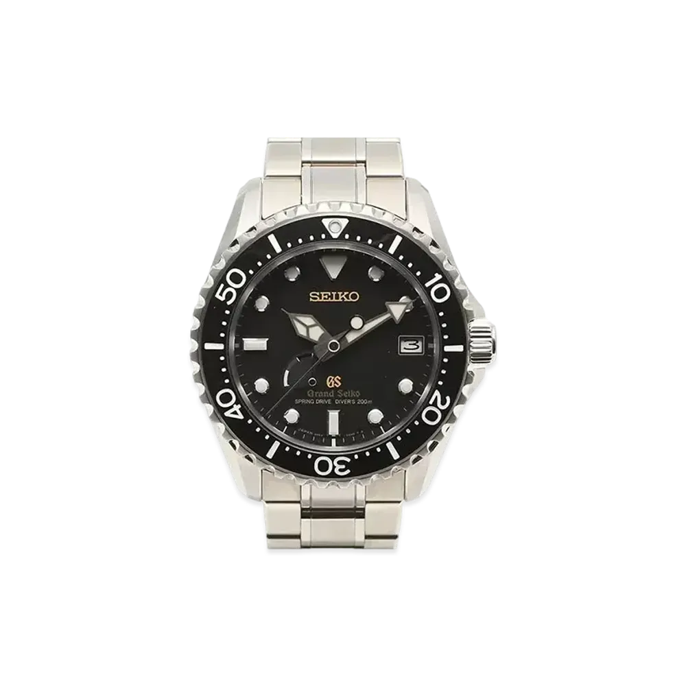 Grand Seiko Spring Drive Diver's Watch "Black" SBGA031