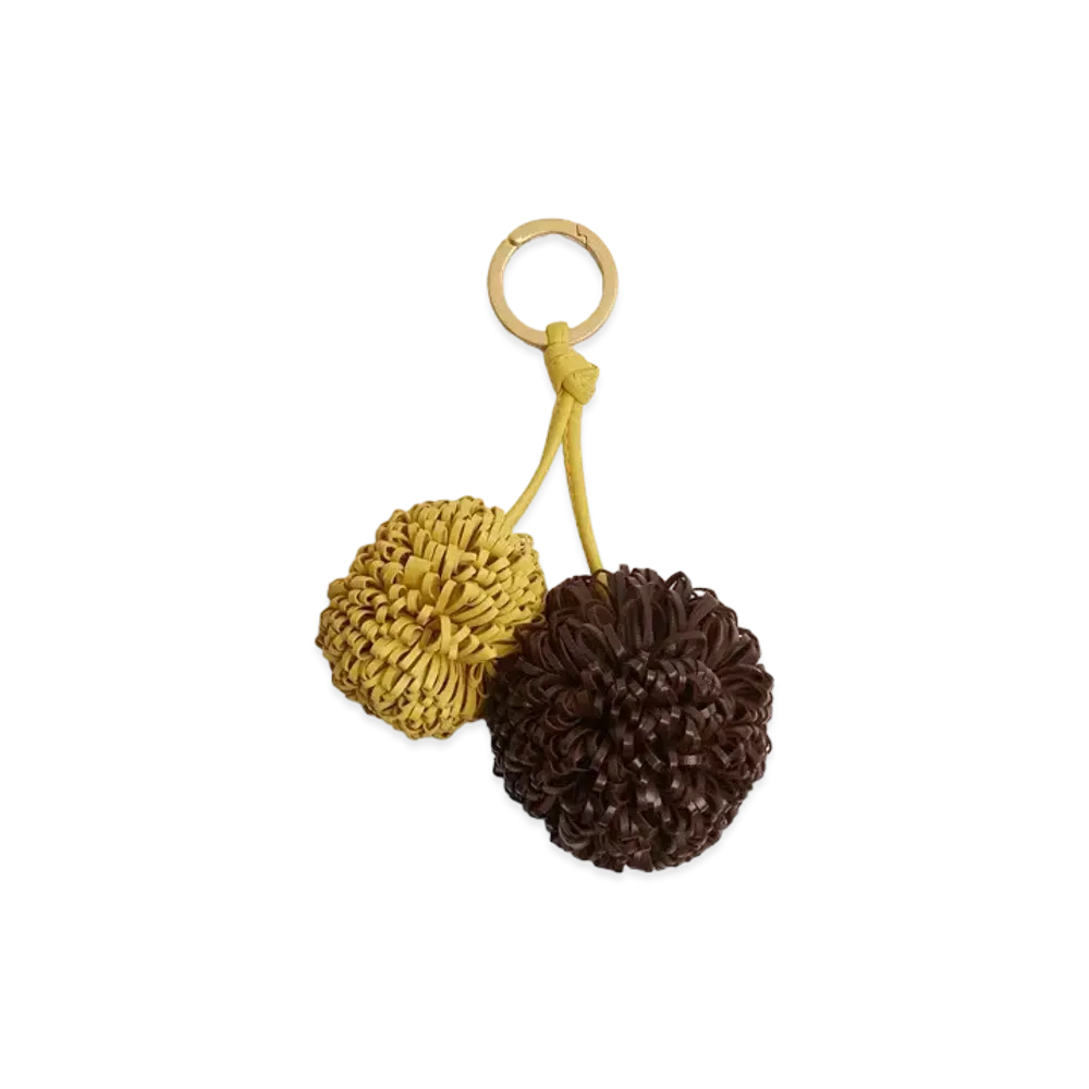 Bottega Veneta Key Ring "Buttercup"