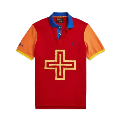 Polo Ralph Lauren x Naiomi Glassess Mesh Polo Shirt "Multi"