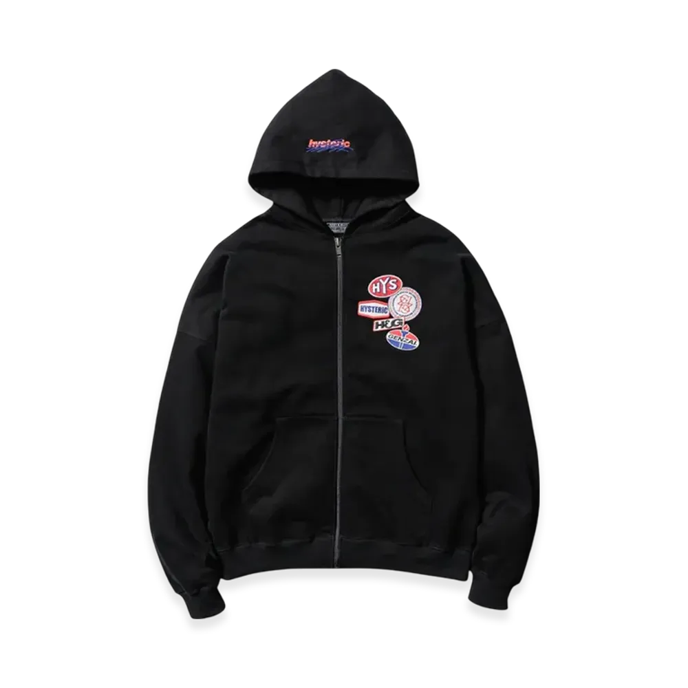 HYSTERIC GLAMOUR x Genzai Hoodie "Black"